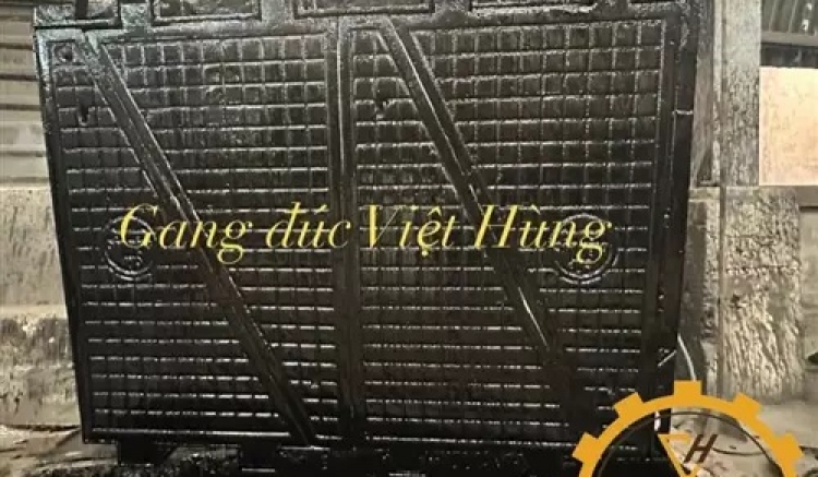 Nắp bể cáp thông tin điện lực bằng gang đúc