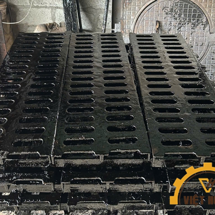 Lưới chắn rác không khung bằng gang cầu KT:300x1000x35mm