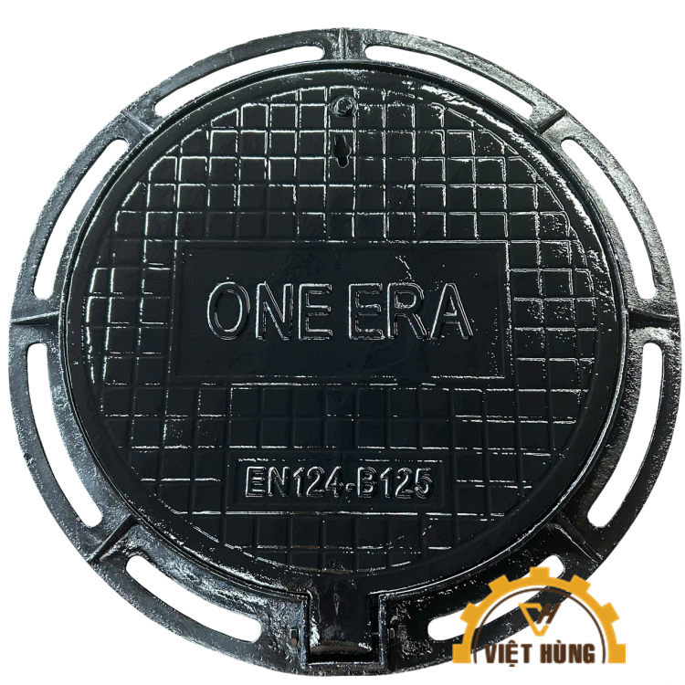 Nắp hố ga khung tròn nắp tròn KT D905x50mm, nắp D705mm (Nắp hố ga One Era )