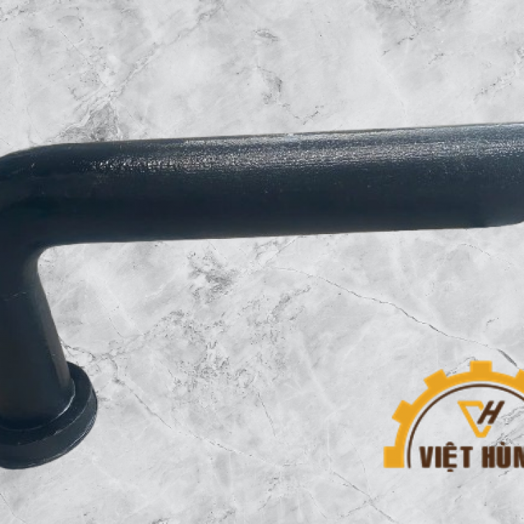 Ống cong thoát nước bằng gang cầu D160/150, L1560mm và nắp đậy