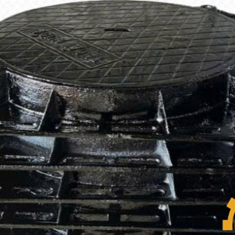 Nắp Hố Ga KT 1120x1120x105mm, Nắp D940 Tải Trọng 40 Tấn