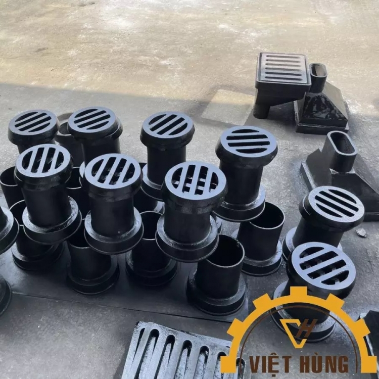 Phễu Thu Nước Mặt Cầu, Ống Gang Thu Nước Mặt Cầu