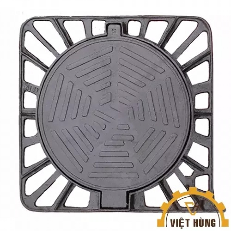 Nắp Hố Ga Khung Âm Nắp Tròn NHGKANT001