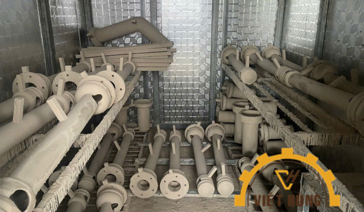 Trụ Lan Can Gang Cầu - Cột Lan Can Bằng Hợp Kim Gang