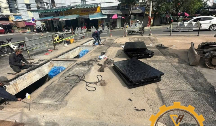Kỹ Thuật Lắp Đặt Nắp Hố Ga Gang Chuẩn