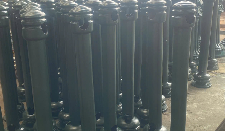 Trụ lan can gang (Cột lan can bằng thép)